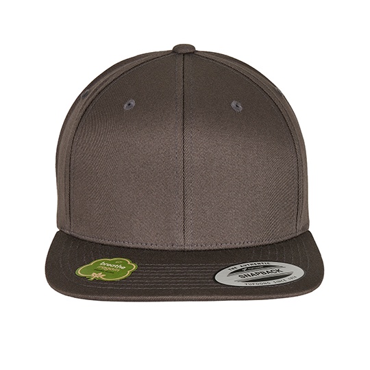 Czapka Snapback Bawelniana Organiczna FX6089OC - Dark Grey