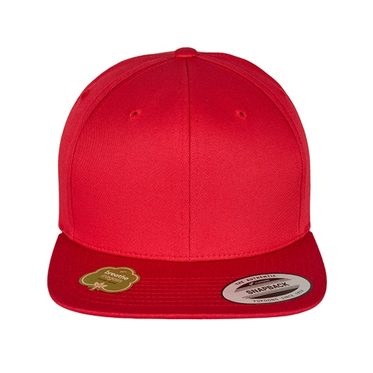 Czapka Snapback Bawełniana Organiczna FX6089OC - Red