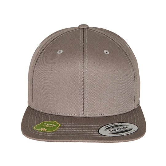 Czapka Snapback Bawelniana Organiczna FX6089OC - Pale Grey