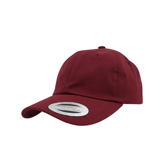 Czapka Niski Profil Bawełniana FX6245CM - Maroon