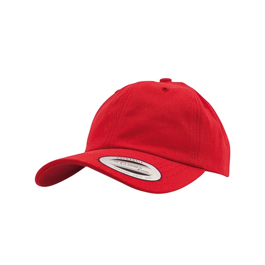 Czapka Niski Profil Bawelniana FX6245CM - Red