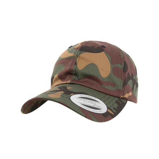 Czapka bawełniana z regulacją FX6245CM - Green Camo