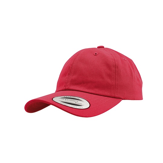 Czapka Niski Profil Bawelniana FX6245CM - Cranberry