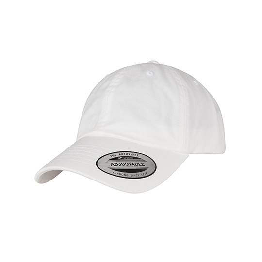 Czapka z Daszkiem Bawelniana Regulowana FX6245EC - White