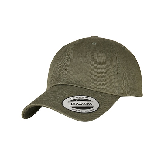 Czapka z Daszkiem Bawelniana Regulowana FX6245EC - Olive Night