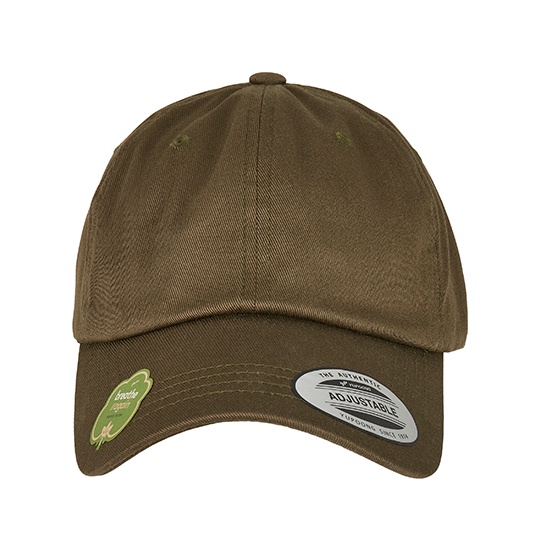 Czapka Regulowana Bawelna Organiczna FX6245OC - Burnt Olive