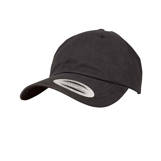 Bawelniana czapka z daszkiem regulowana FX6245PT - Black