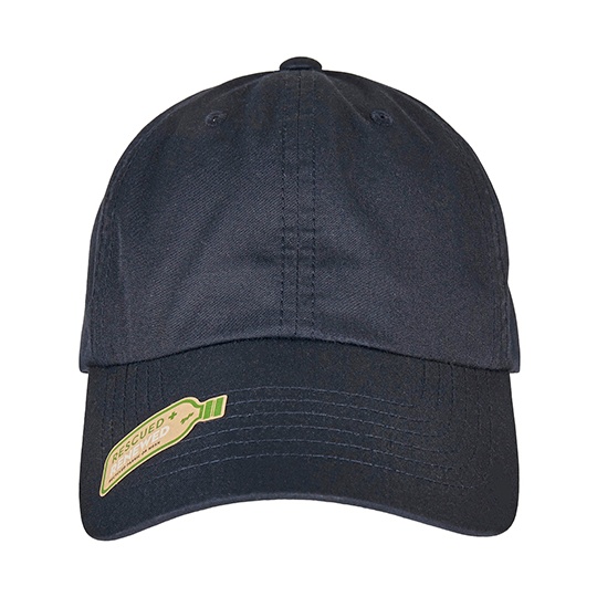 Czapka z daszkiem z poliestru z recyklingu FX6245RP - Navy