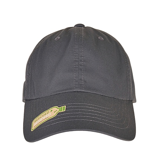 Czapka z daszkiem z poliestru z recyklingu FX6245RP - Light Charcoal
