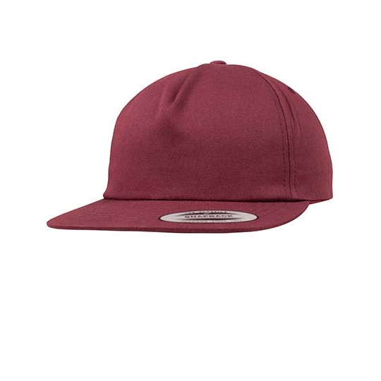 Czapka 5-Panel FX6502 - Maroon