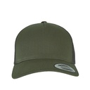 Czapka Trucker 5 Panelowa Bawelniana FX6506 - Chocolate Chip & Greyish Brown
