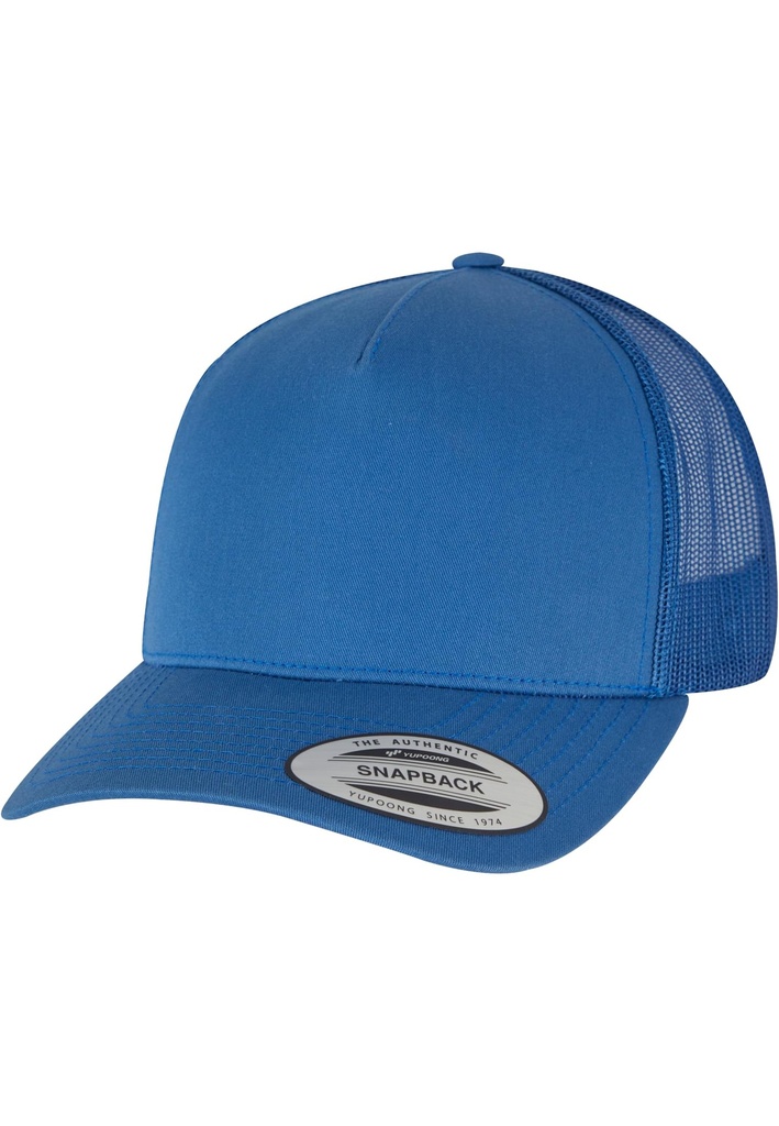 Czapka Trucker 5 Panelowa Bawelniana FX6506 - Dark Cobalt & Lobl