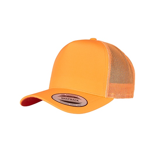 Czapka Truckerka Snapback Siateczka FX6506NT - Neon Orange