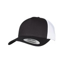 Czapka Trucker Dwukolorowa 5-panelowa Twill FX6506T - Black & White