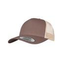 Czapka Trucker Dwukolorowa 5-panelowa Twill FX6506T - Brown & Khaki
