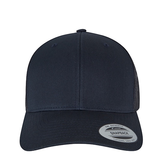 Czapka Truckerka Bawelniana FX6606 - Dark Navy