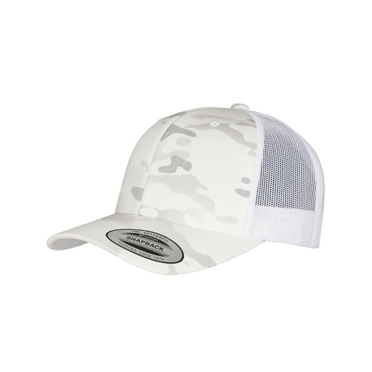 Czapka trucker moro z siateczką snapback FX6606MC - Alpina Multicam