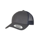 Czapka Trucker Siatkowa FX6606T - Charcoal & Black