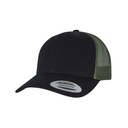 Czapka Trucker Siatkowa FX6606T - Black & Loden