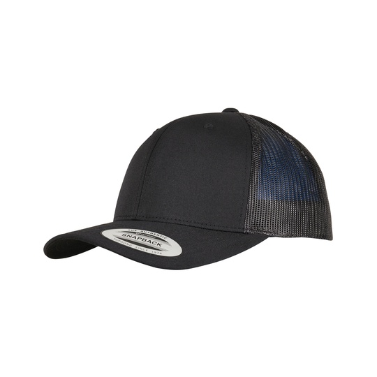 Czapka Trucker z Siatką FX6606TR - Black