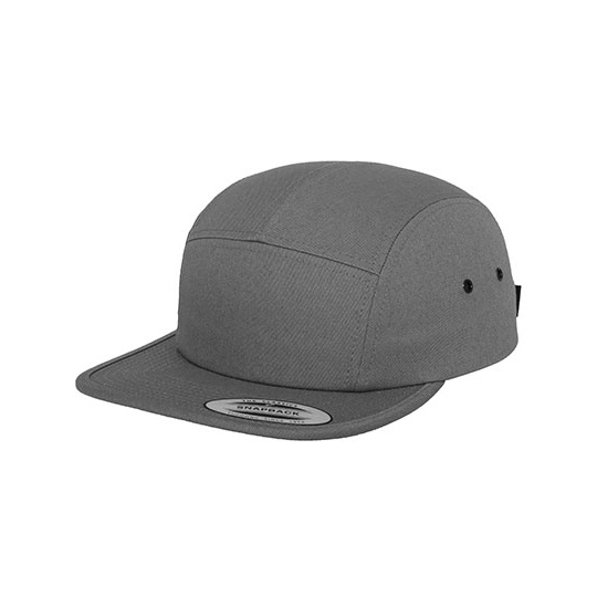 Czapka 5-panelowa Bawelniana FX7005 - Dark Grey