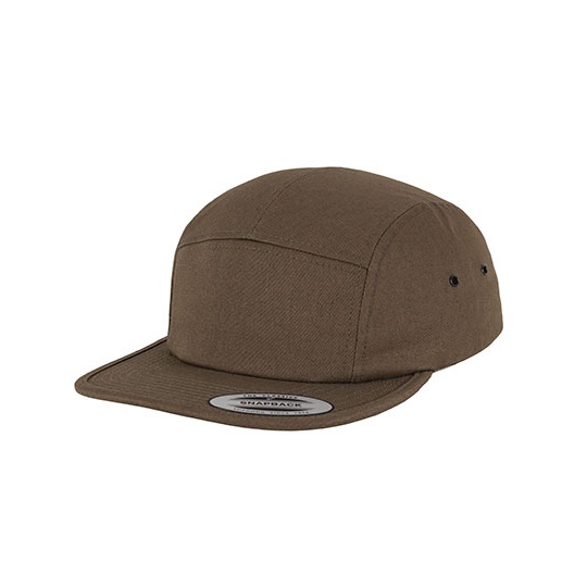 Czapka 5-panelowa Bawelniana FX7005 - Olive