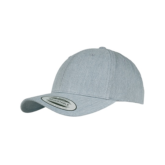 Czapka z daszkiem snapback FX7706 - Heather Grey