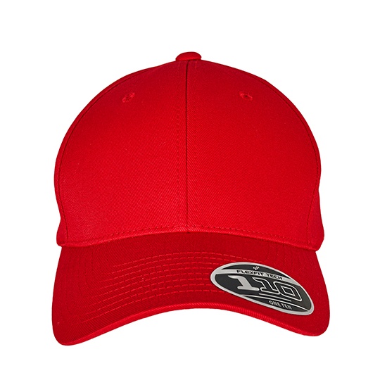 Czapka Z Zakrzywionym Daszkiem Flexfit FX7706FF - Red