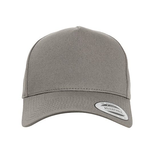 Czapka 5-panelowa Bawelniana FX7707 - Grey