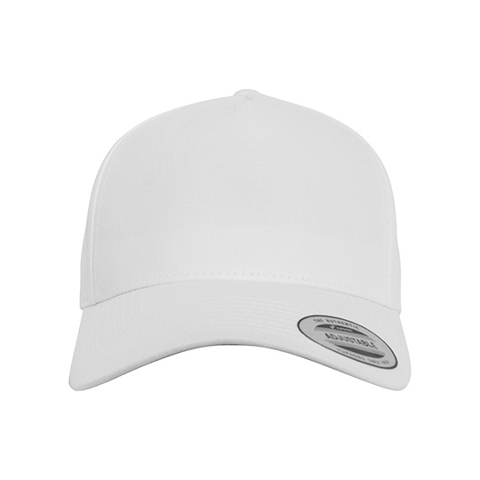 Czapka 5-panelowa Bawelniana FX7707 - White