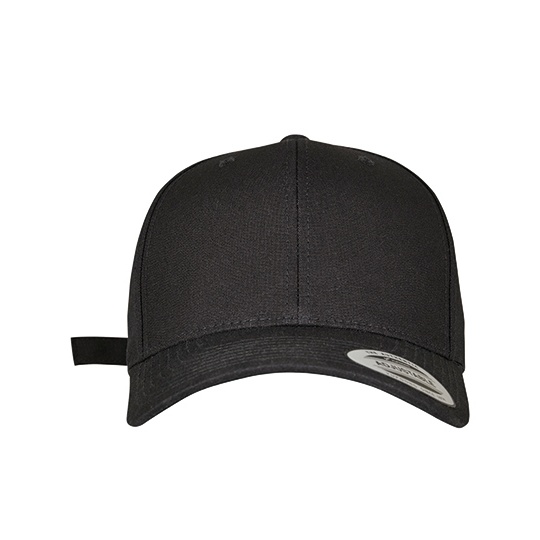 Czapka 6-panelowa z zakrzywionym daszkiem Bawelniana FX7708MS - Black
