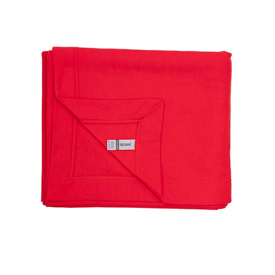 Gruby koc polarowy G18900 - Red