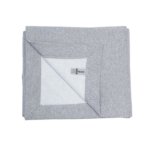 Gruby koc polarowy G18900 - Sport Grey (Heather)