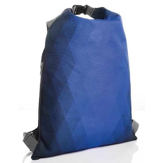 Plecak Lekki Poliester Diamentowy Wzor 12L HF15000 - Blue