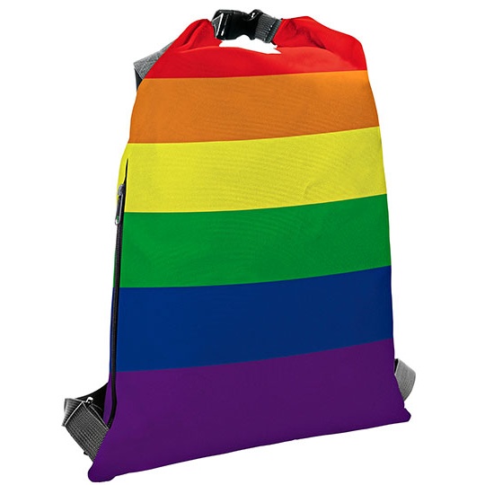 Plecak Lekki Poliester Diamentowy Wzor 12L HF15000 - Colorful