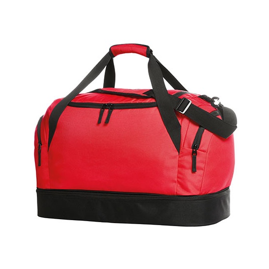 Torba sportowa z dolna komora 48L HF15022 - Red