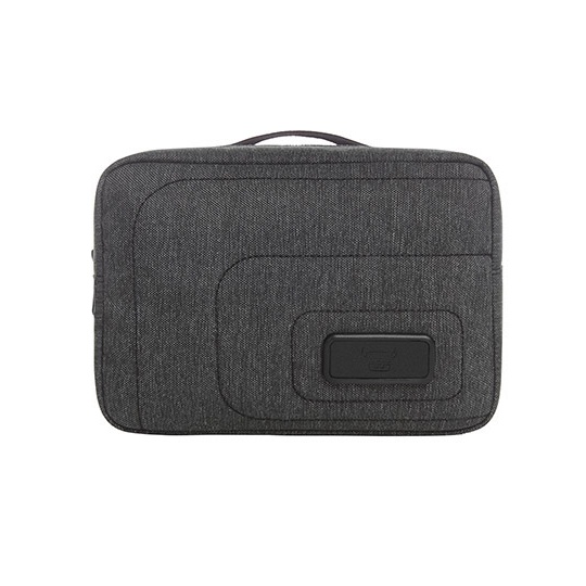 Torba organizacyjna na zamek HF16055 - Black & Grey-Sprinkle