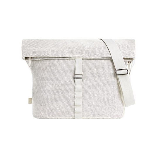 Torba na ramię z regulowanym paskiem 16L HF16066 - Nature