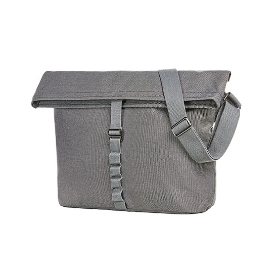Torba na Ramie Regulowany Pasek Bawelna Poliester HF16066 - Grey