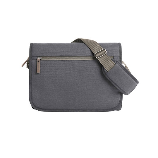 Torba na ramie z klapka HF16071 - Anthracite