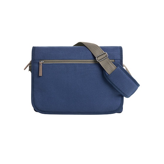 Torba na ramie z klapka HF16071 - Navy