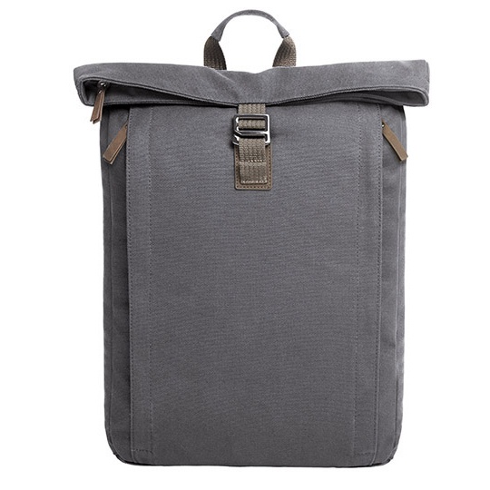 Plecak bawełniany 18L z kieszenią przednią HF16072 - Anthracite