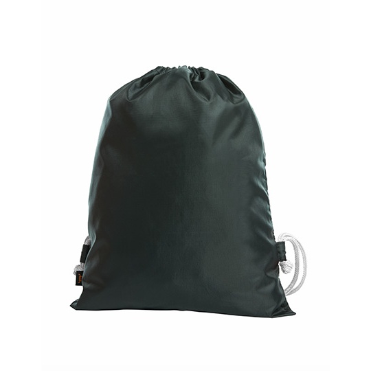 Lekki plecak ze sznurkiem HF3051 - Black & White