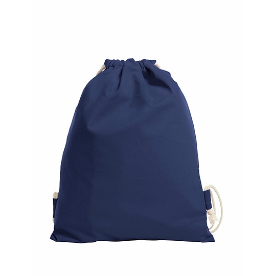 Plecak Worek Bawelniany Sciagany Troczkiem HF3057 - Navy