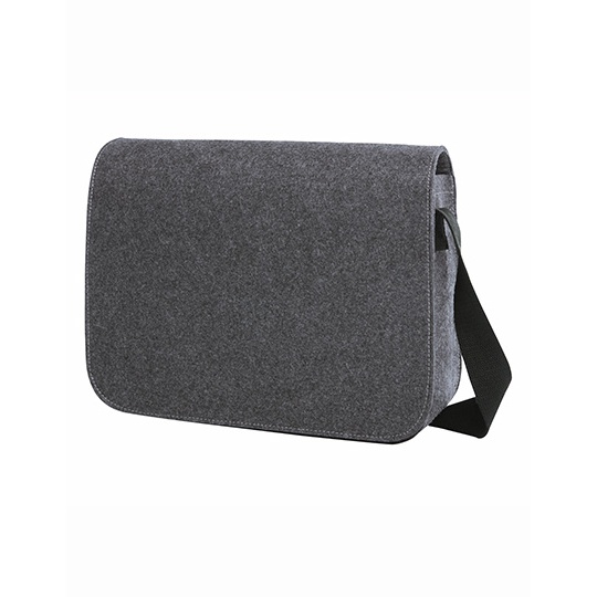 Torba na ramie z klapa 8L HF3066 - Anthracite