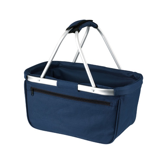 Kosz na zakupy skladany z aluminiowa rama HF3939 - Navy