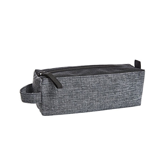 Etui z uchwytem na zamek HF4027 - Black & Grey-Sprinkle
