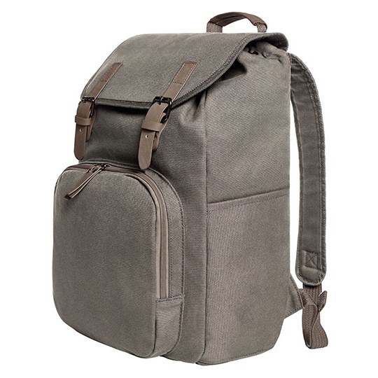Plecak na laptopa z klapa HF6502 - Khaki