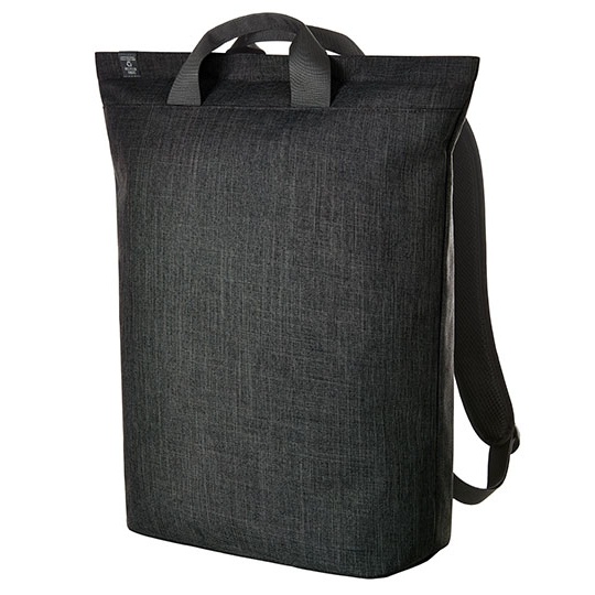 Plecak na laptopa rPET HF6517 - Black-Sprinkle