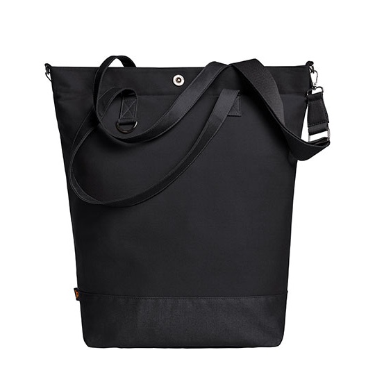 Torba na zakupy bawelniana HF6519 - Black & Black